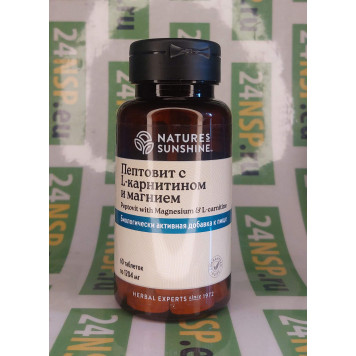 Пептовит с L карнитином и магнием НСП (Свободные аминокислоты) NSP, артикул 3664