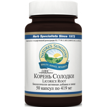 Корень солодки НСП (Licorice Root NSP) - производство США  со скидкой 30% только в Клубе NSP! Корень солодки НСП (Licorice Root NSP) NSP, артикул 424