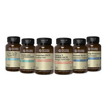 Набор Антистресс НСП  - производство США Nature's Sunshine Products (NSP) со скидкой 30% только в Клубе NSP! Набор Антистресс НСП  NSP, артикул 650171
