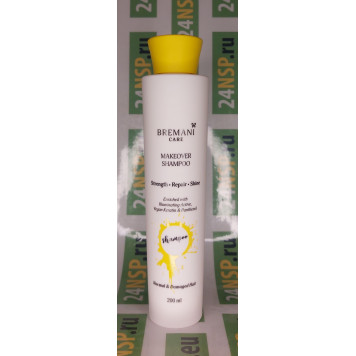 Шампунь Перевоплощение волос. Сила, сияние и гладкость NSP, артикул 21612